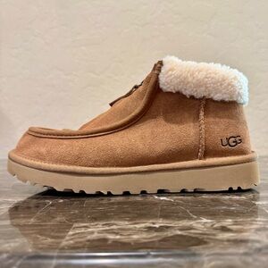 UGG Funkarra Sherpa Lined Suede Boots